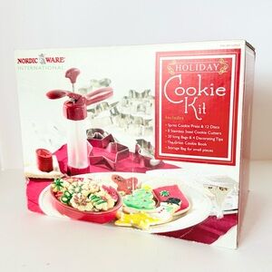 NEW Nordic Ware Holiday Cookie Kit – Complete Baking & Decorating Set